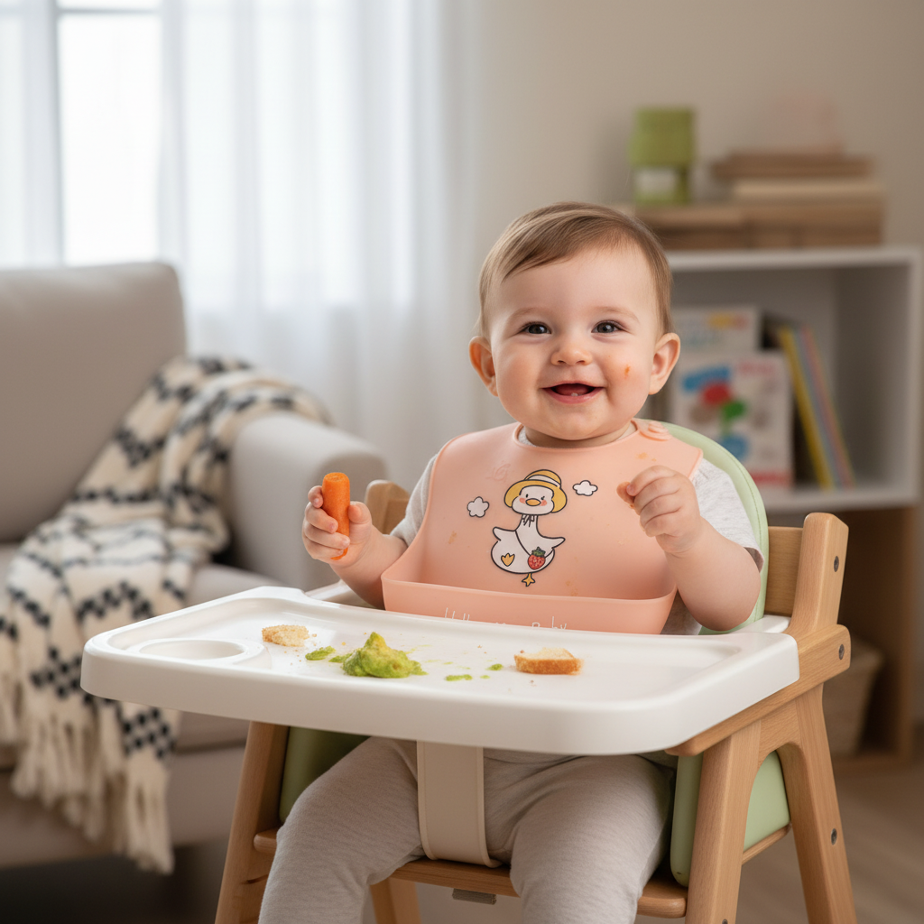 Waterproof Silicone Baby Bib