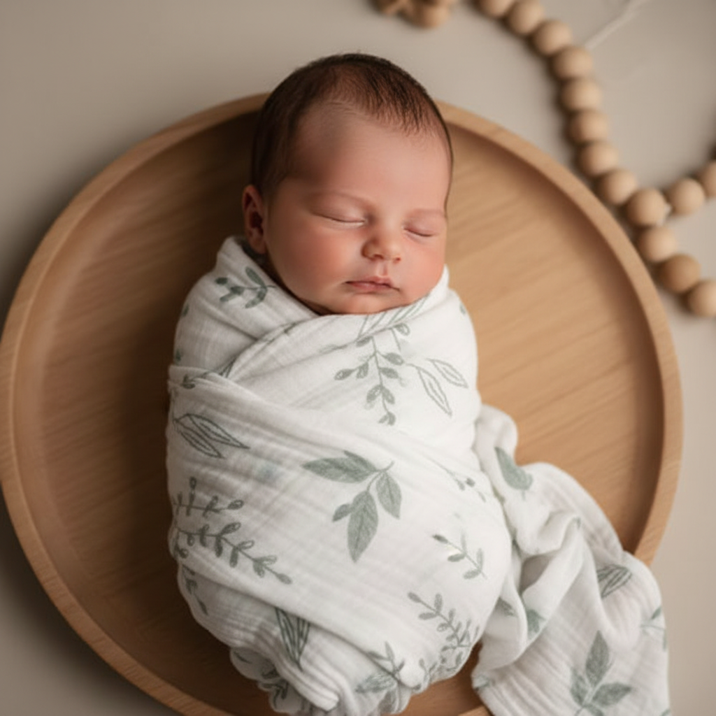SoftTouch Muslin Swaddle Blankets | 3-Pack