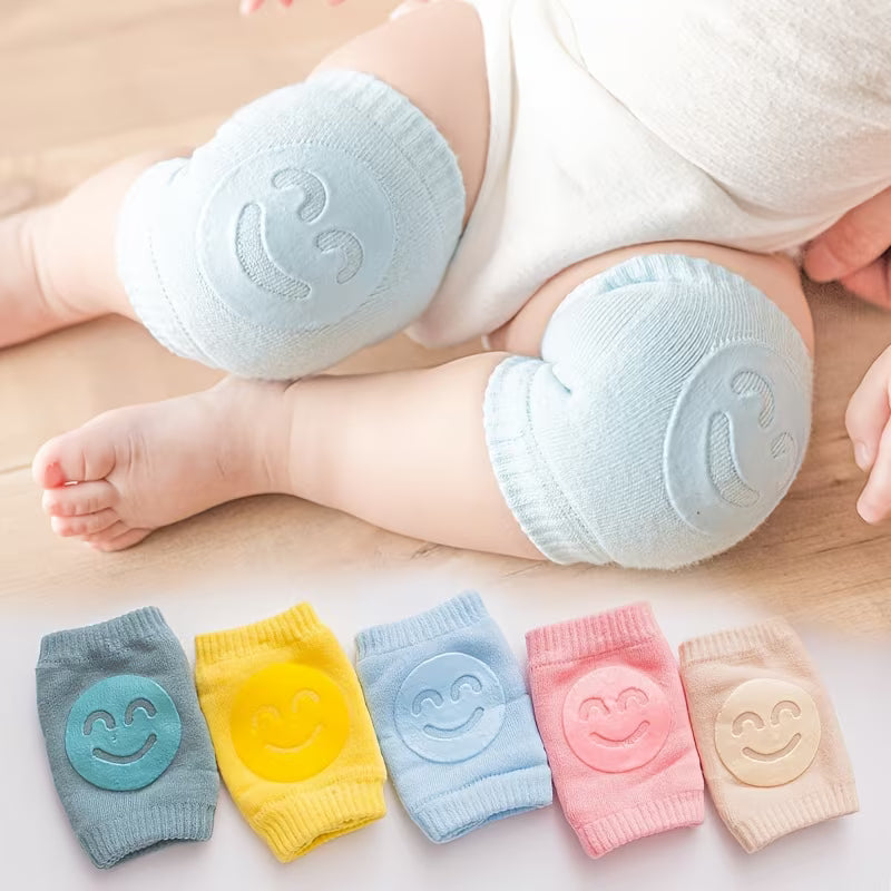 Newborn Cartoon Knee Pad Crawling Socks (1 Pair)