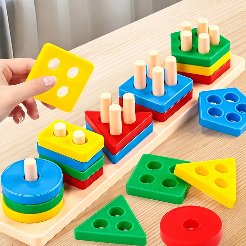 Educational Sorting & Stacking Toy for Early Development