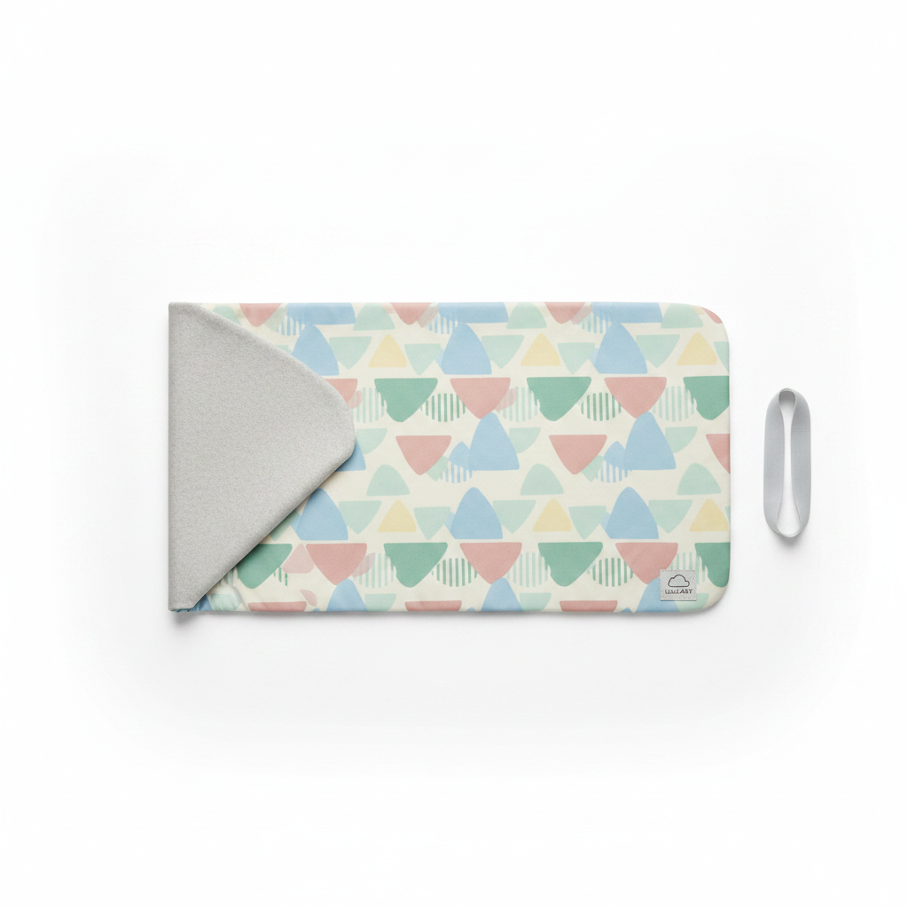 Foldable Baby Changing Mat - Flat Lay