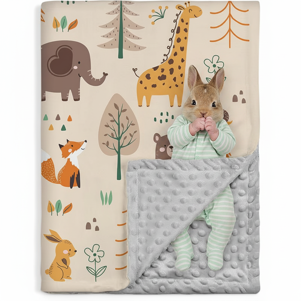 Soft Plush Baby Blanket - Product