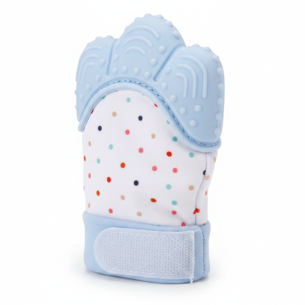 Teething Mittens - Detail